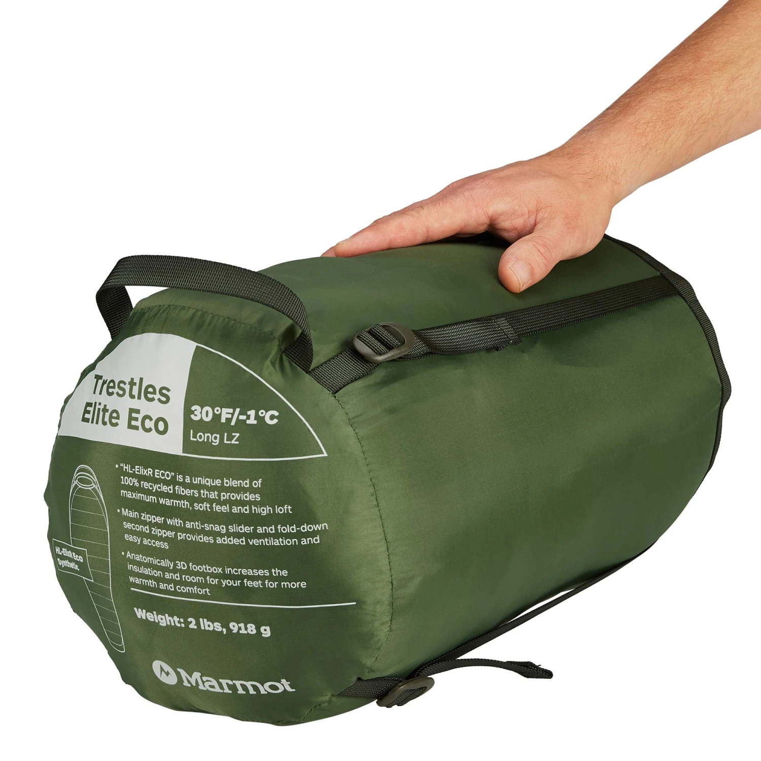 Marmot TRESTLES ELITE ECO 30 LONG Herren - Kunstfaserschlafsack 13 Marmot TRESTLES ELITE ECO 30 LONG Herren - Kunstfaserschlafsack – Bild 11