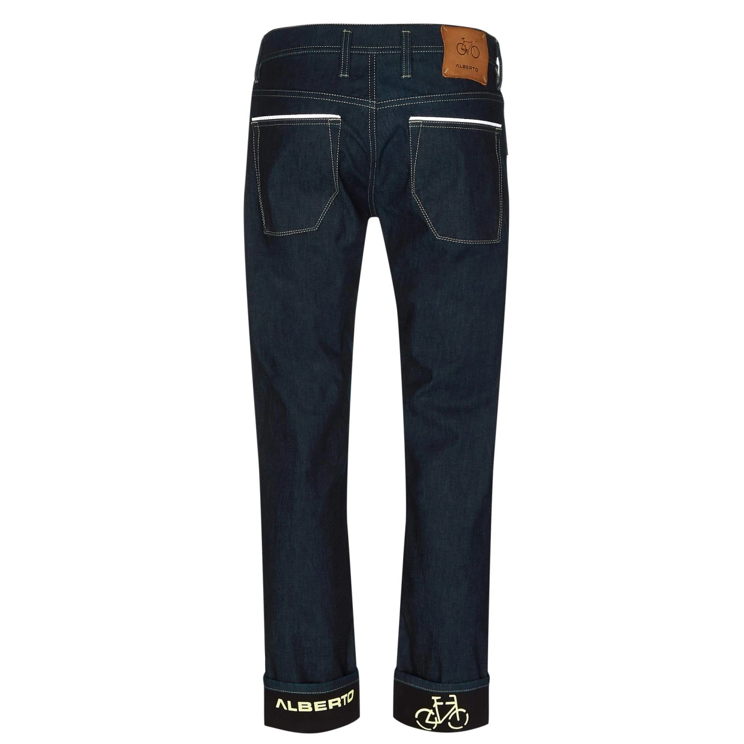 Alberto BIKE- RAIN & WINDFIGHTER DENIM Herren - Radhose 5 Alberto BIKE- RAIN & WINDFIGHTER DENIM Herren - Radhose – Bild 3