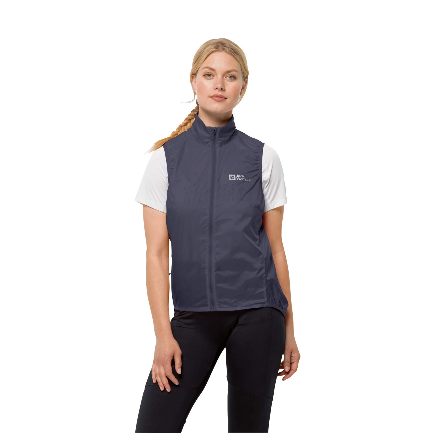 Jack Wolfskin MOROBBIA WIND VEST W Damen - Weste 4 Jack Wolfskin MOROBBIA WIND VEST W Damen - Weste – Bild 2