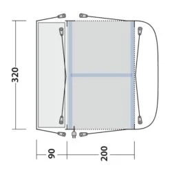 Outwell PARKVILLE 200SA - Busvorzelt 29 Outwell PARKVILLE 200SA - Busvorzelt -Outdoor Produkten Geschäft 5638031663 n parkville 200sa outwell 24