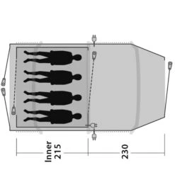 Outwell STARHILL 4A - Familienzelt -Outdoor Produkten Geschäft 5638031667 o starhill 4a outwell 24
