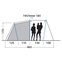 Outwell STARHILL 4A - Familienzelt -Outdoor Produkten Geschäft 5638031667 r starhill 4a outwell 24