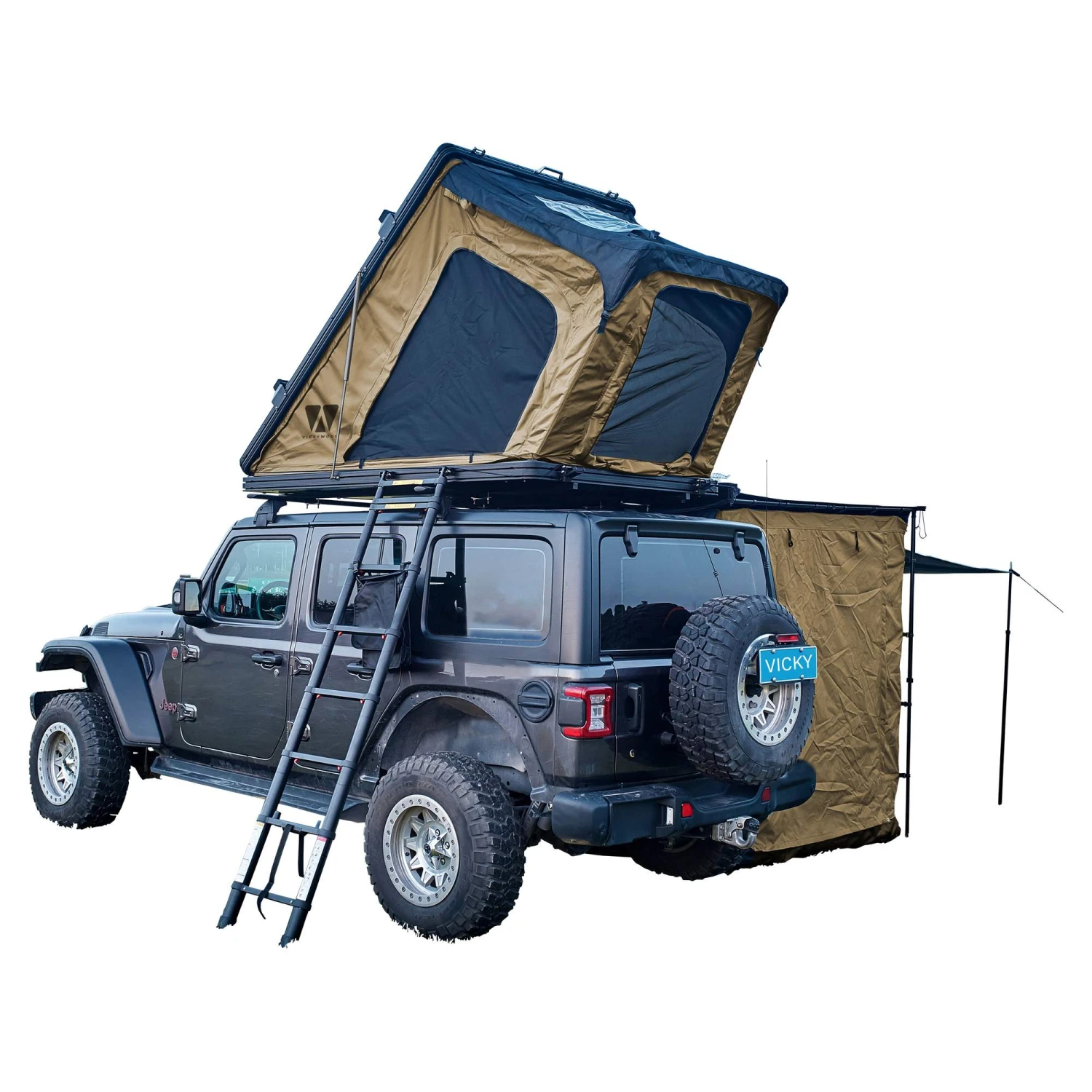 ALUMINUM HARD SHELL ROOF TENT CUMARU 135 - Dachzelt 3 ALUMINUM HARD SHELL ROOF TENT CUMARU 135 - Dachzelt