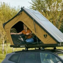 ALUMINUM HARD SHELL ROOF TENT CUMARU 135 - Dachzelt 36 ALUMINUM HARD SHELL ROOF TENT CUMARU 135 - Dachzelt -Outdoor Produkten Geschäft 5638036752 q aluminum hard shell roof tent cumaru 135 vickywood 24