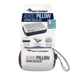 Sea To Summit AEROS DOWN PILLOW REGULAR - Kissen -Outdoor Produkten Geschäft 5638038556 e aeros down pillow regular sea to summit 24